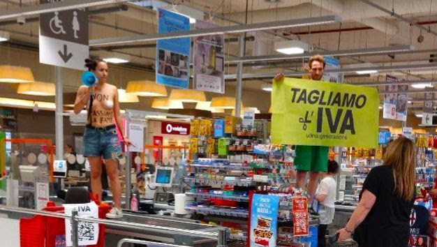 protesta supermercati